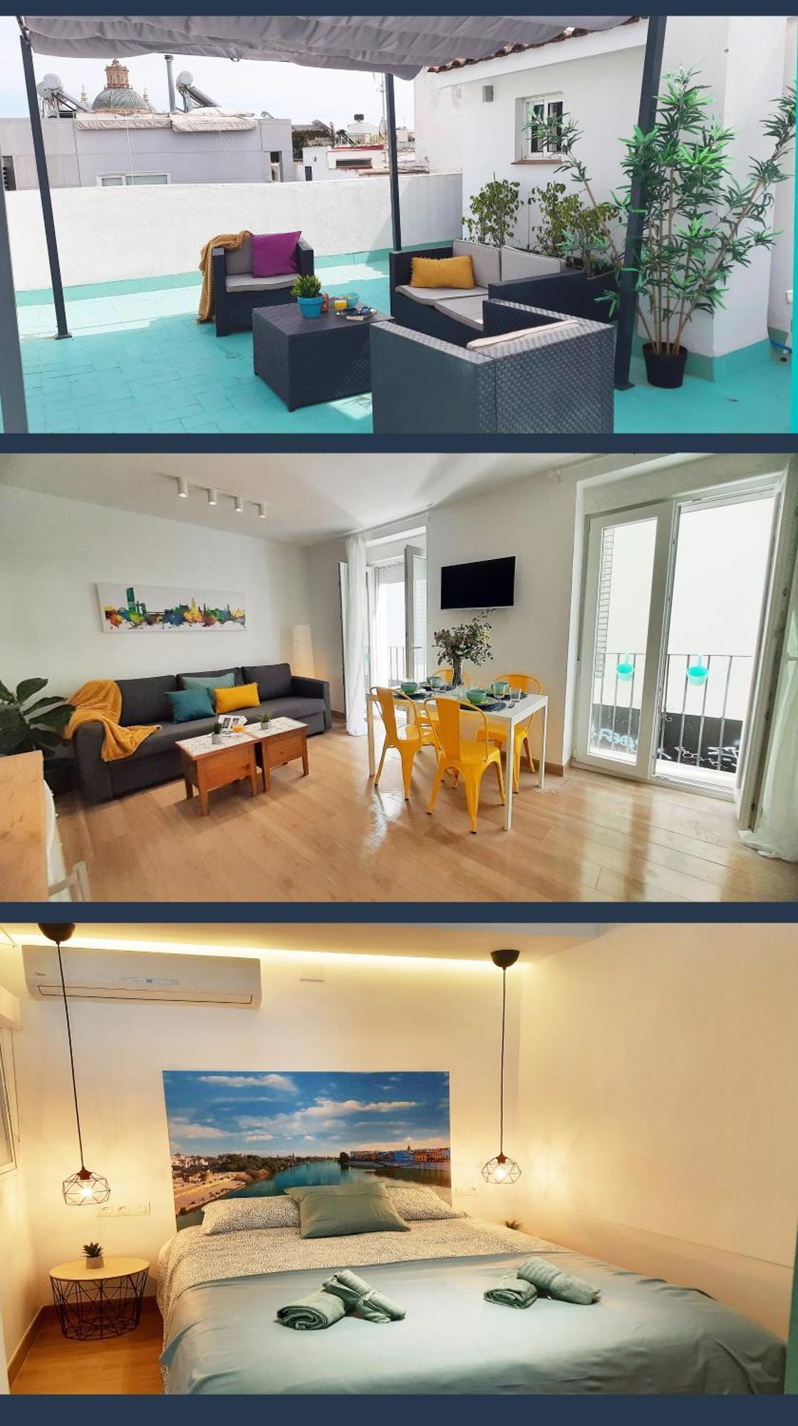 Lovely Center Apartments - Alameda Sunny Terrace Seville Exterior photo